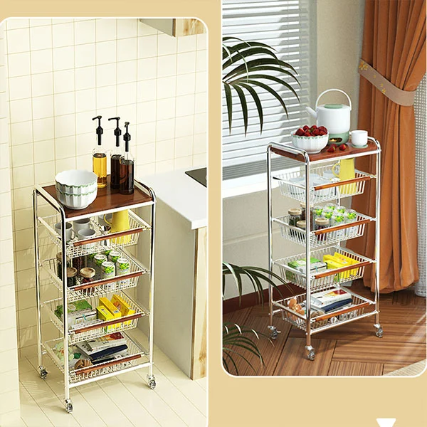 Multi Layer Metal Storage Trolley Multi Layer Metal Storage Trolley