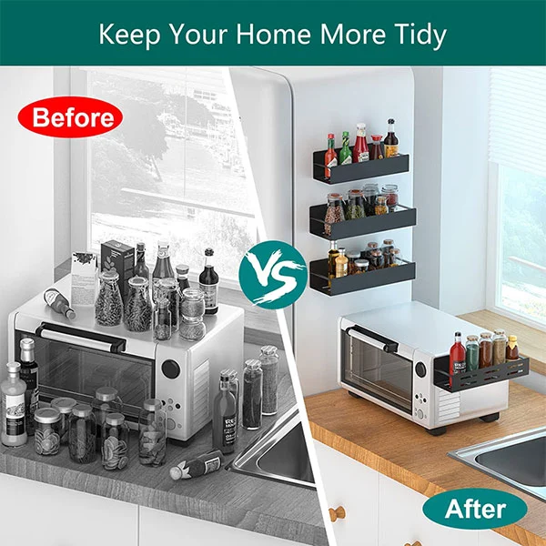 Refrigerator Magnetic Spice Rack Refrigerator Magnetic Spice Rack